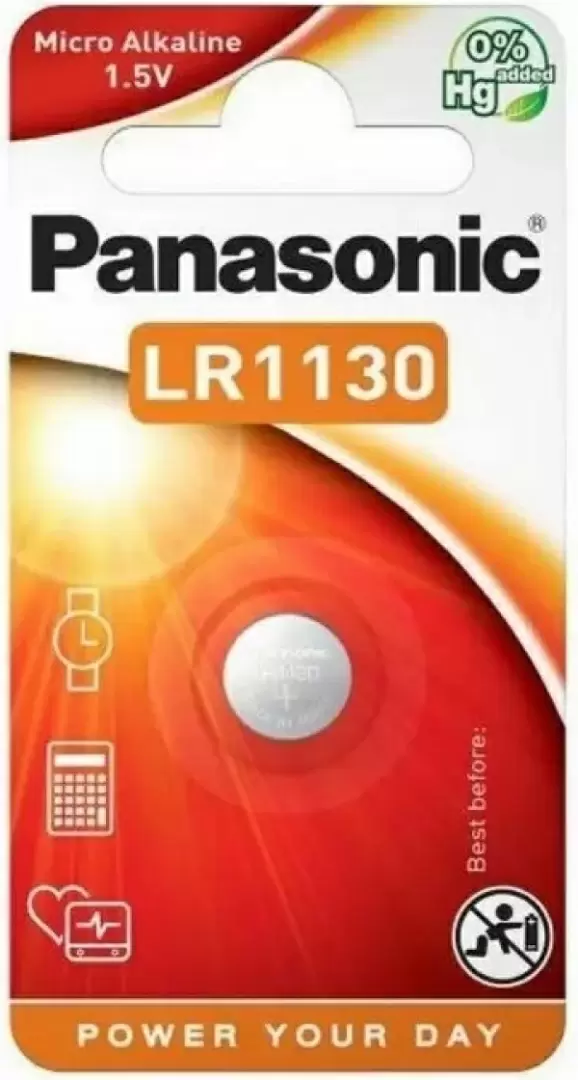 Батарейка Panasonic LR-1130EL/1B, 1шт