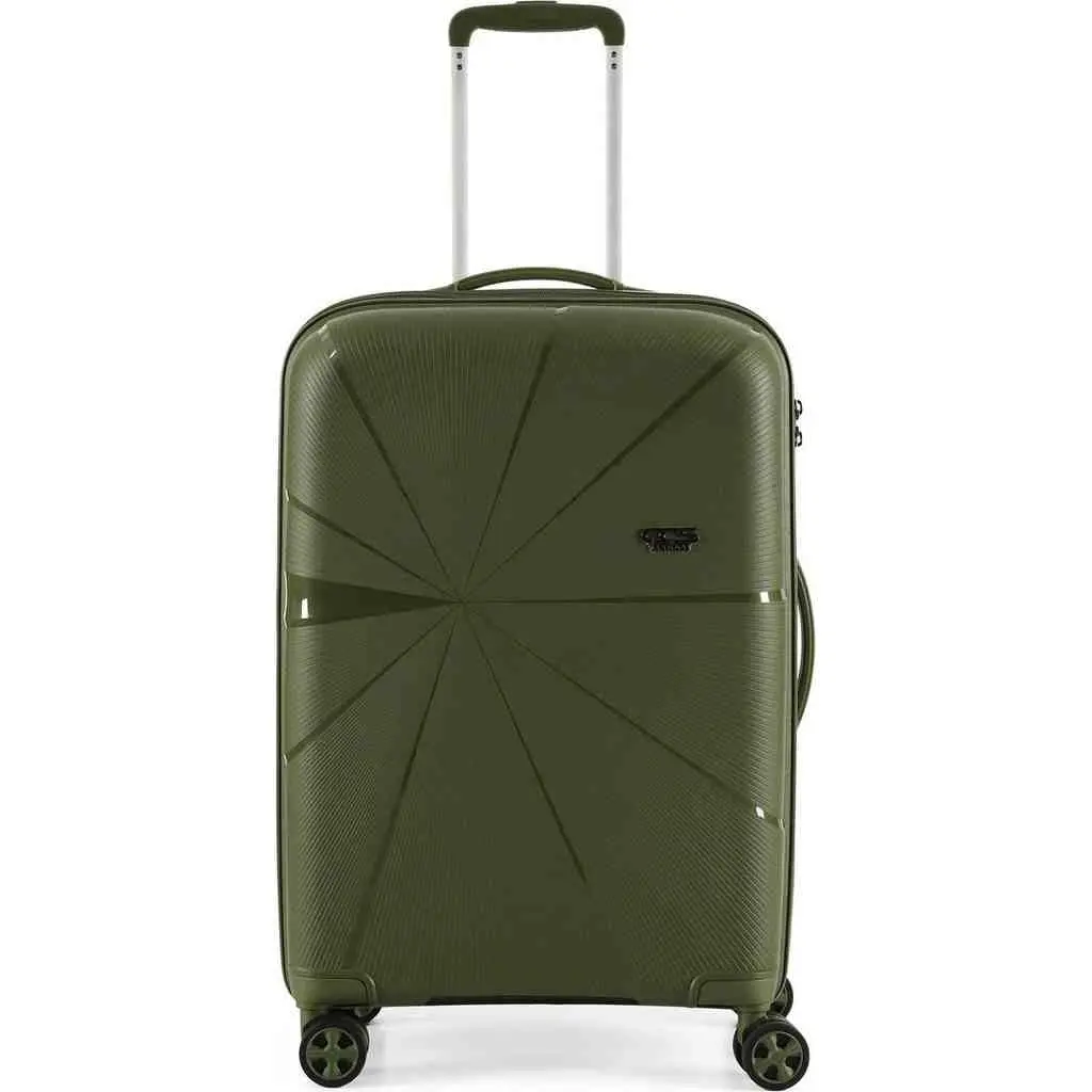 Комплект чемоданов CCS 5264 Set, хаки