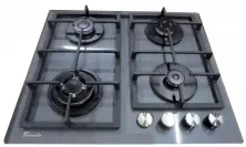 Plită incorporabilă cu gaz Tornado LVT 8025 GR GL, gri