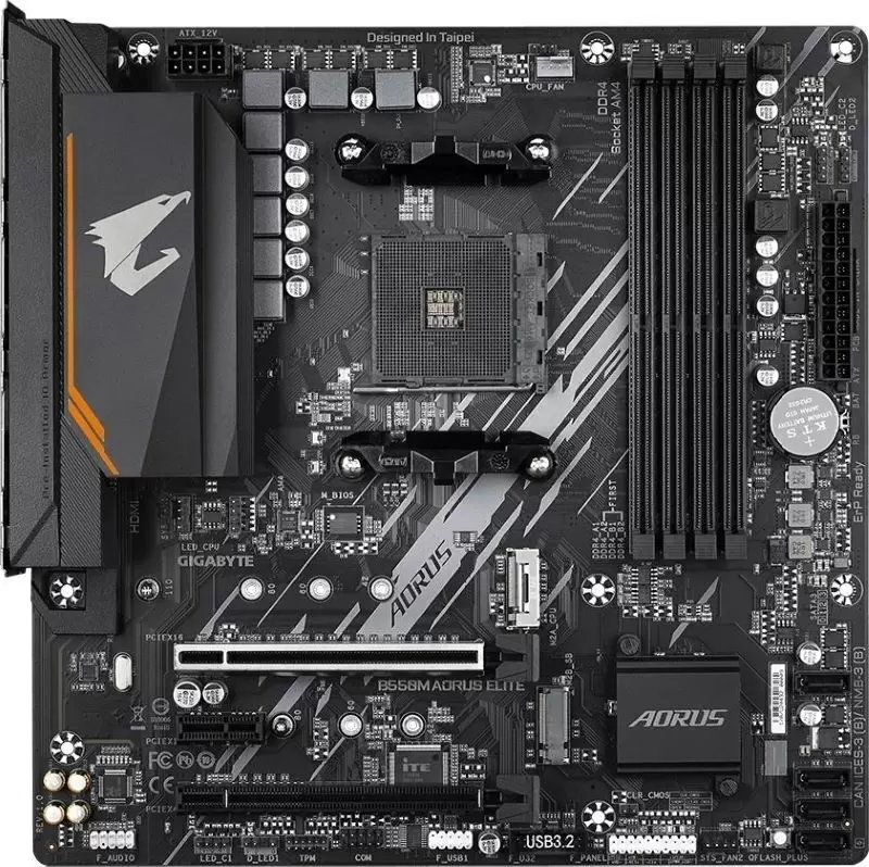 Материнская плата Gigabyte B550M Aorus Elite 1.0