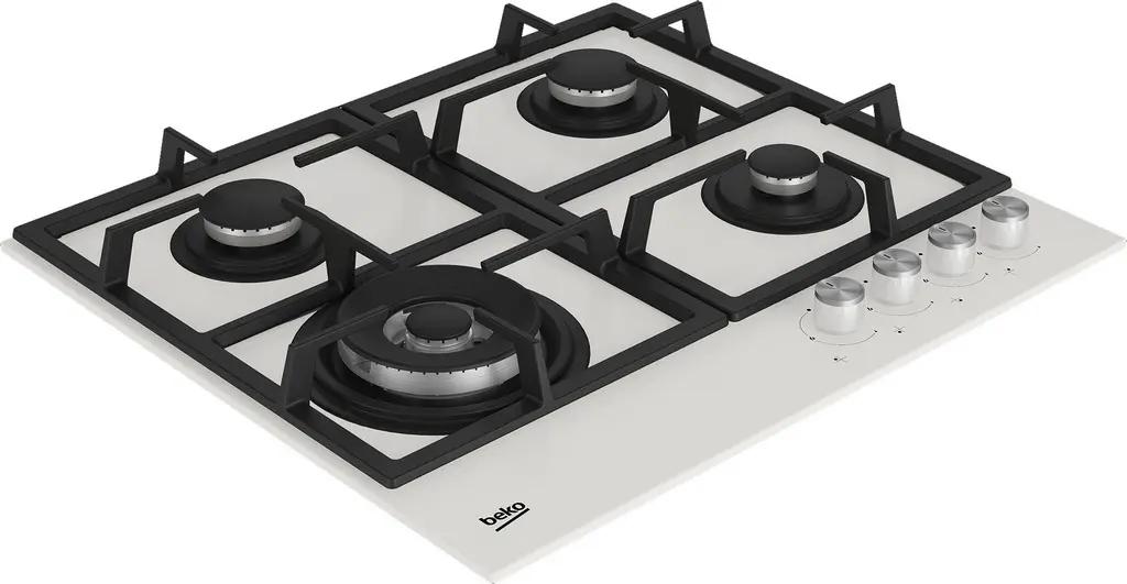 Газовая панель Beko HILW64225SW, белый