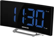 Часы Sencor SDC 120, черный/серебристый