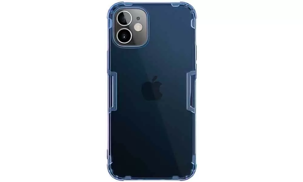 Чехол Nillkin iPhone 12 mini Ultra thin TPU Nature, синий