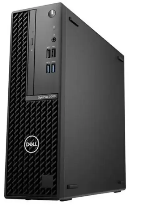 Системный блок Dell Optiplex 3000 SFF (Core i3-12100/8ГБ/256ГБ/W10Pro), черный