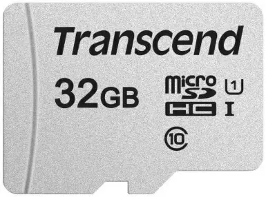 Карта памяти Transcend microSDHC 300S, 32ГБ