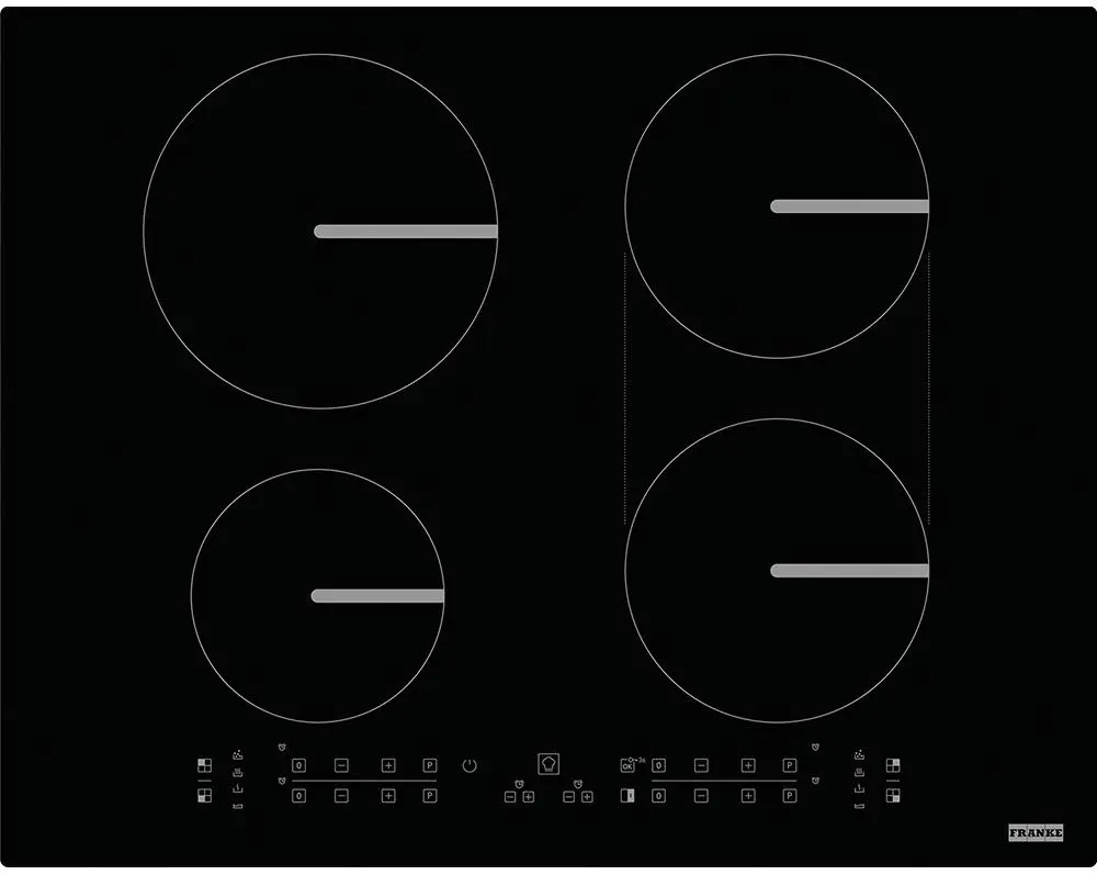 Plită incorporabilă cu inducție Franke FSM 654 I B BK, negru