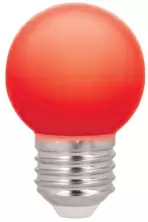 Лампа Forever Light E27 G45 2W 230v 5шт, красный