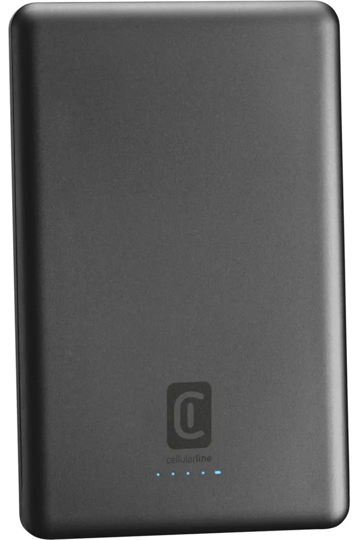 Внешний аккумулятор Cellularline MAG LITE, серый