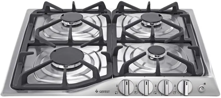Plită incorporabilă cu gaz Gefest CH 1210 M5, inox pe tehnoparc.md Plită incorporabilă cu gaz Gefest CH 1210 M5, inox