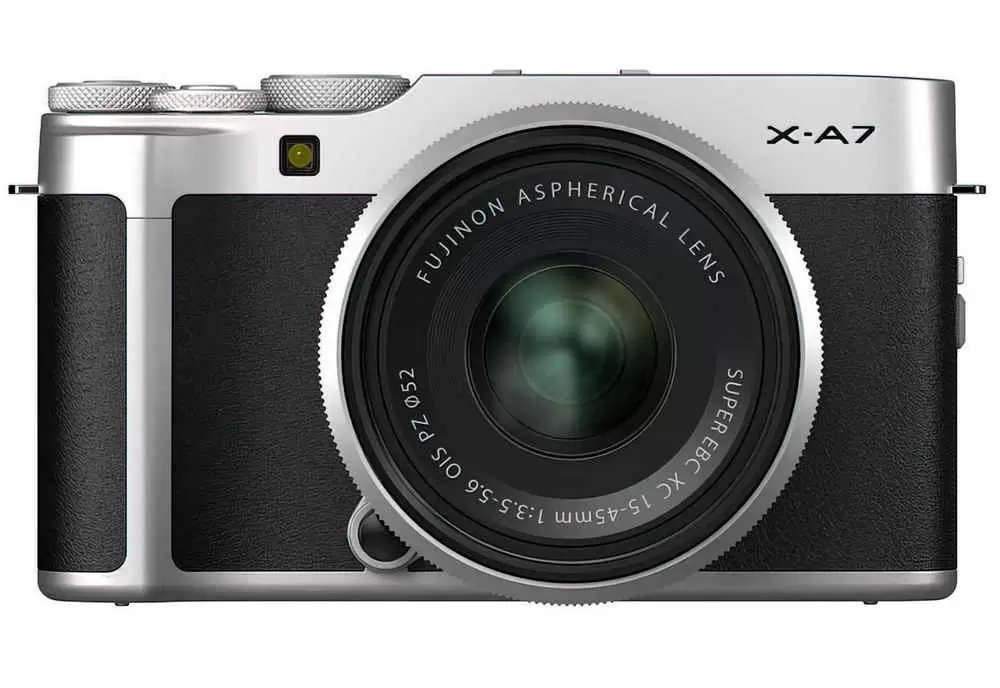 Aparat foto Fujifilm X-A7 + XC 15-45mm, negru/argintiu