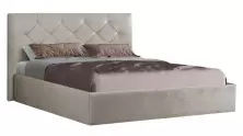 Кровать Modern Aura Kanna 92 ламельное основание 160x200см, светло-серый