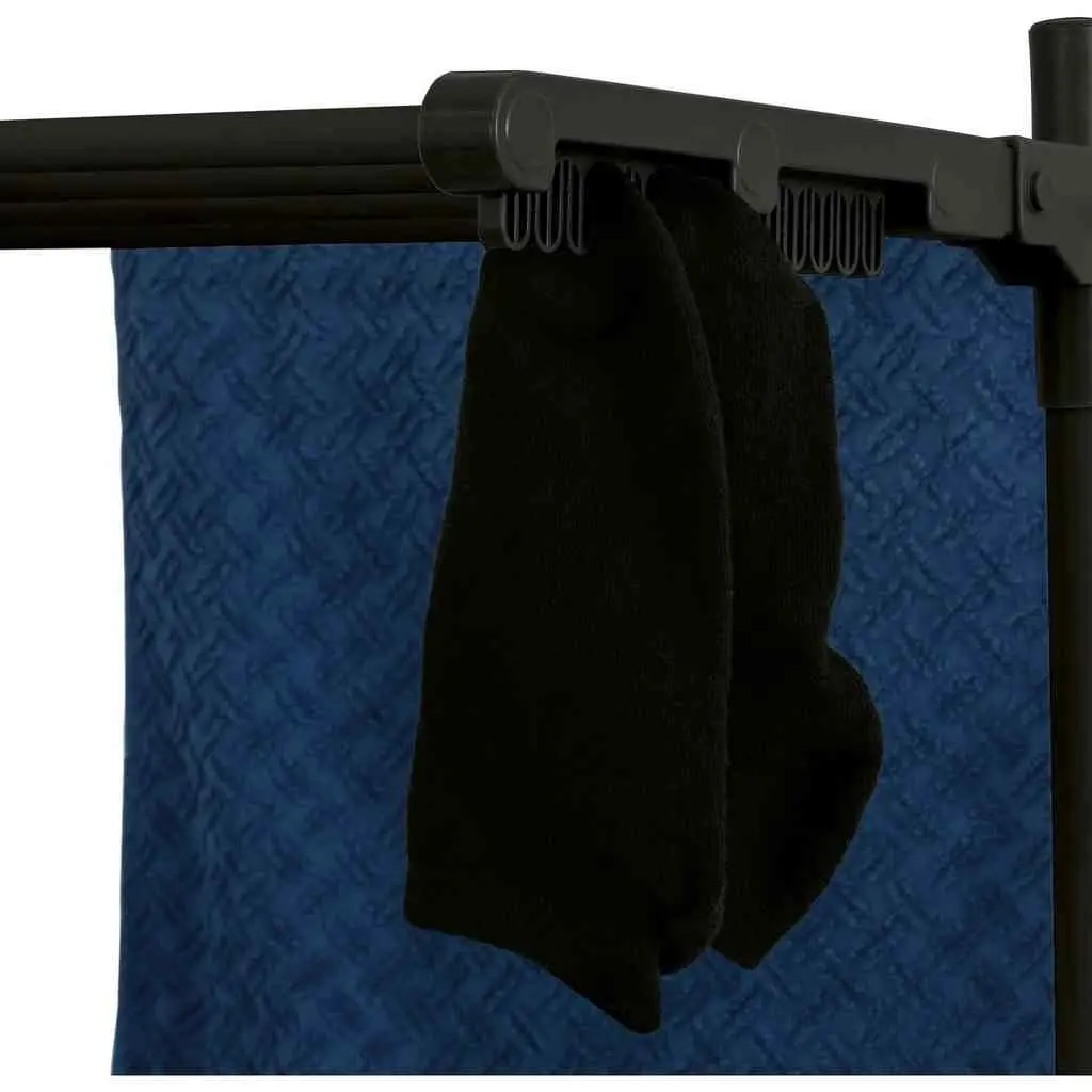 Uscător de rufe Konighoffer Ultra 135x66x173cm, negru pe tehnoparc.md Uscător de rufe Konighoffer Ultra 135x66x173cm, negru