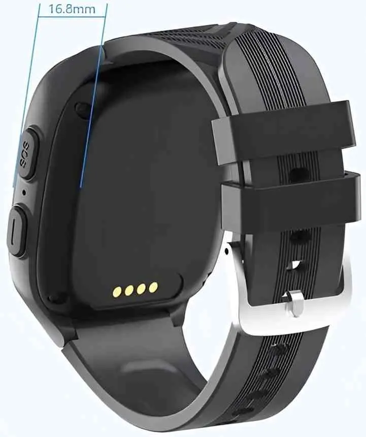 Smart ceas pentru copii Helmet 4G-LT31, negru