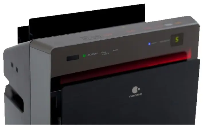 Purificator de aer Panasonic F-VXK90R-K, negru pe tehnoparc.md Purificator de aer Panasonic F-VXK90R-K, negru