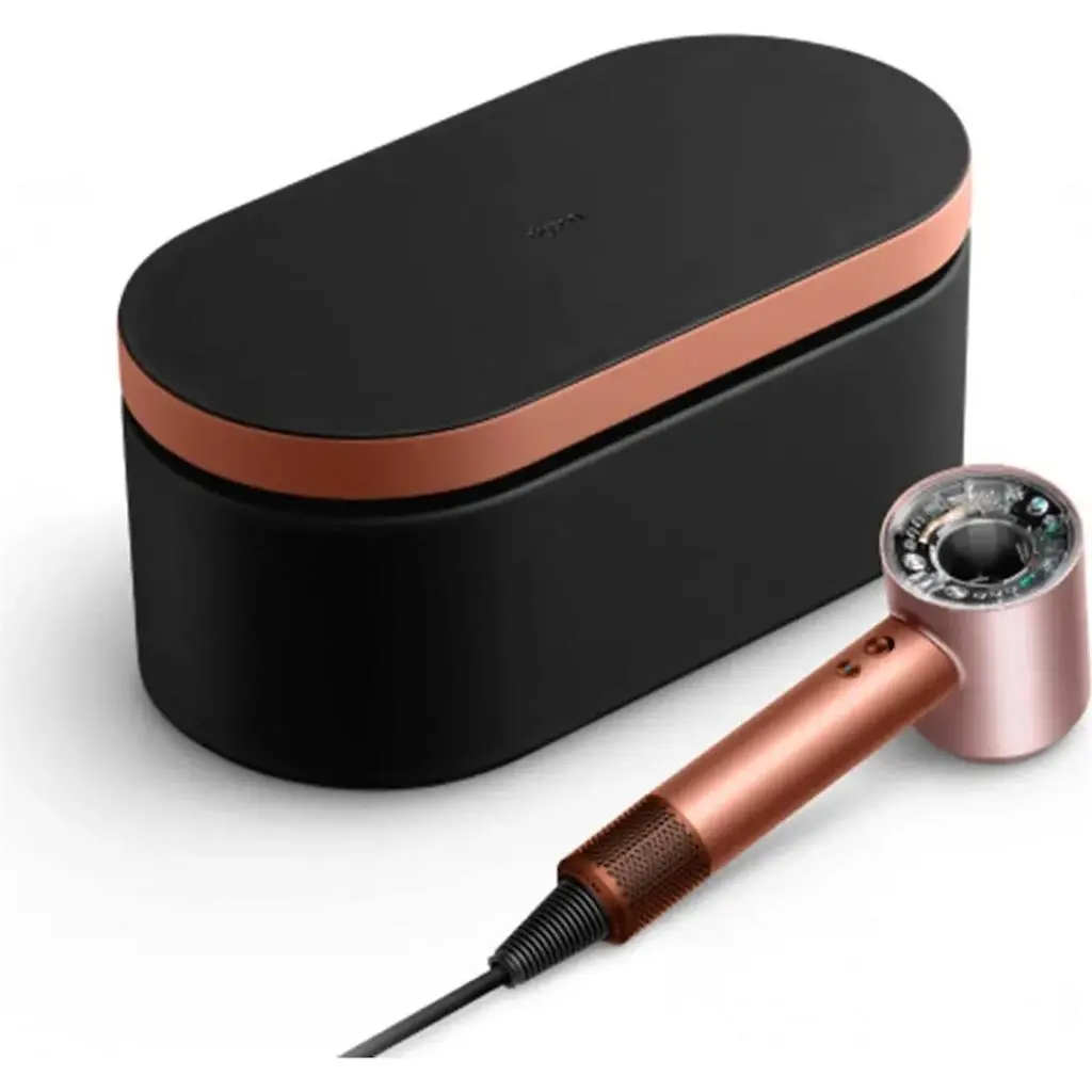 Uscător de păr Dyson HD16 Supersonic Nural Amber silk/ Pink champagne, bronz pe tehnoparc.md Uscător de păr Dyson HD16 Supersonic Nural Amber silk/ Pink champagne, bronz