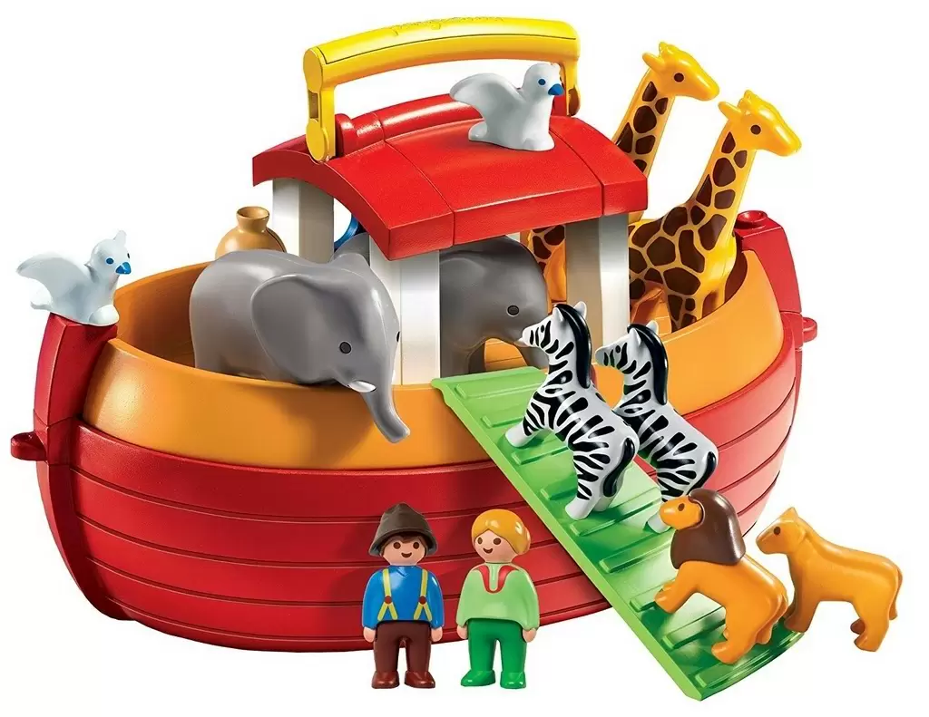 Set jucării Playmobil My Take Along 1.2.3 Noah's Ark