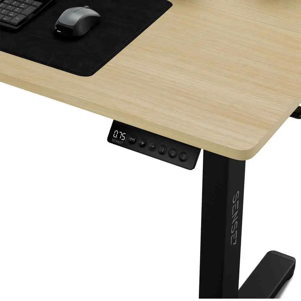 Masă de birou SENSE7 Nojo 120x60, pin negru pe tehnoparc.md Masă de birou SENSE7 Nojo 120x60, pin negru
