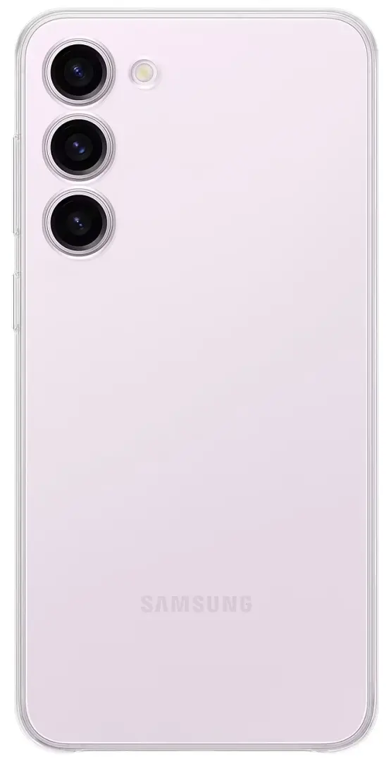 Husă de protecție Samsung Clear Cover Galaxy S23+, transparent