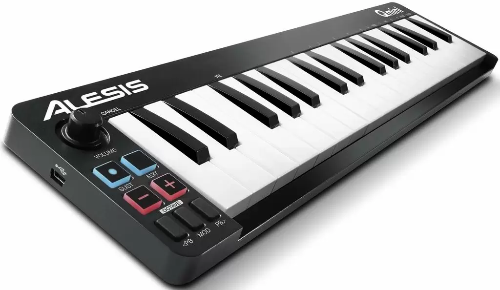 MIDI-claviatură Alesis Q Mini, negru