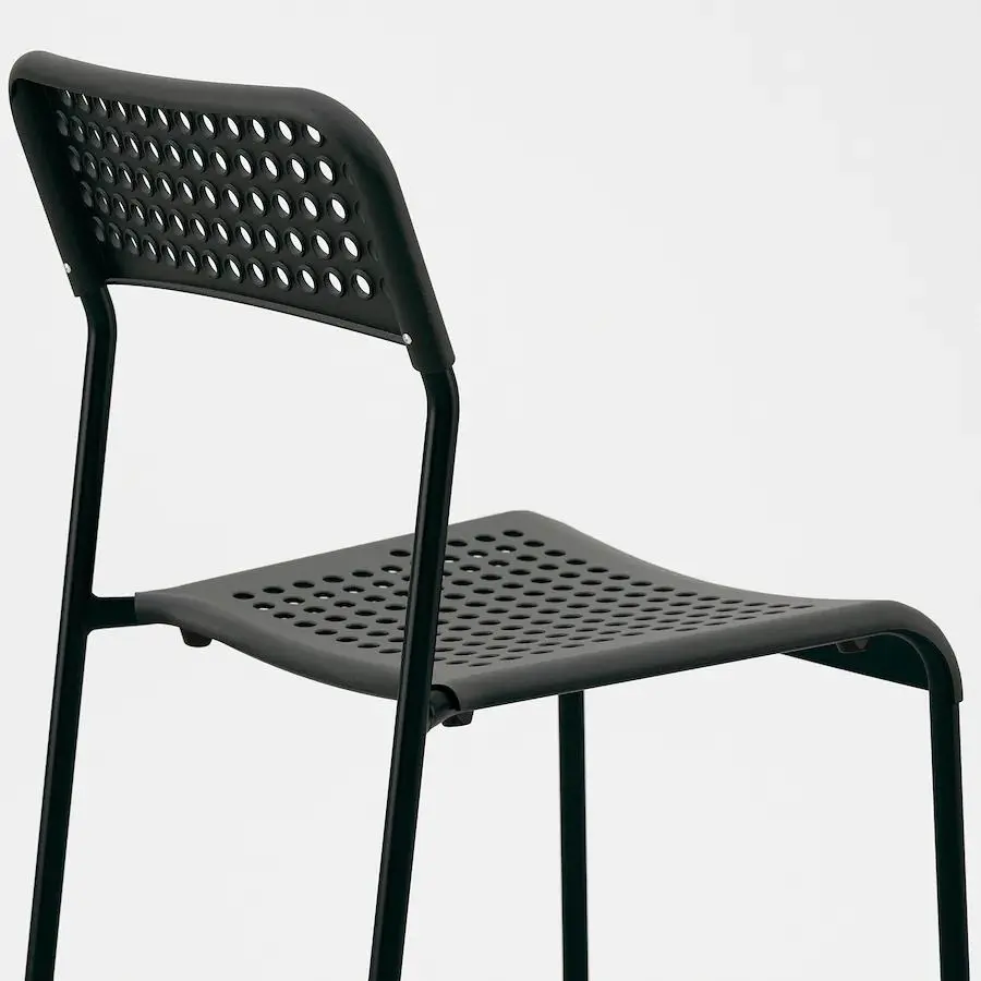 Scaun IKEA Ikea Adde, negru