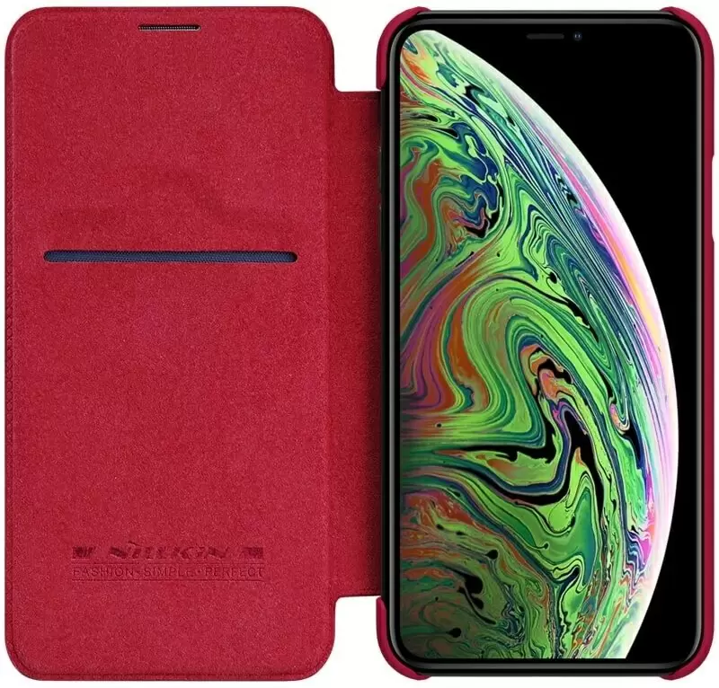 Чехол Nillkin Apple iPhone 11 Pro Qin, красный