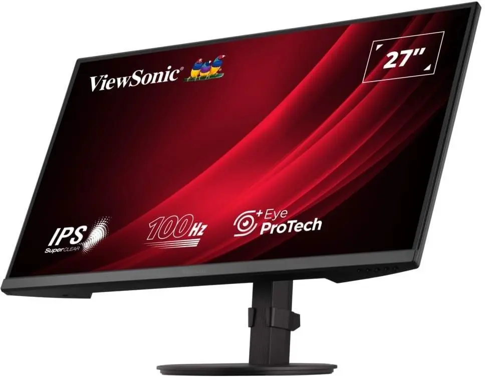 Монитор Viewsonic VA2708-HDJ, черный