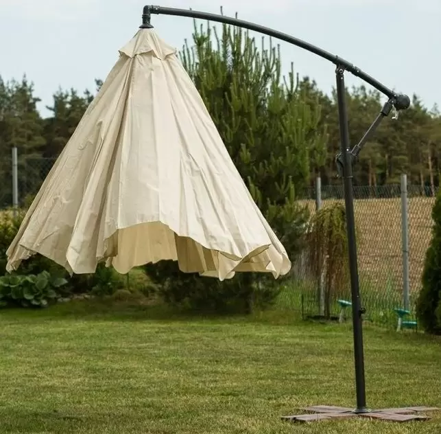 Зонт садовый FunFit 300см, бежевый
