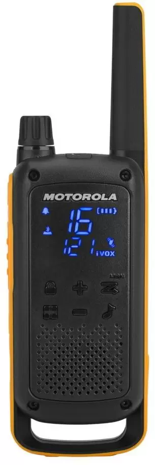 Stație radio portabilă Motorola Talkabout T82 Extreme RSM Twin, negru/portocaliu