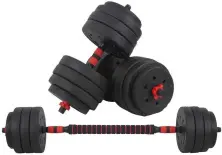 Гантель 4Play AT20 Multipower 2x7.5kg, черный