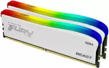 Оперативная память Kingston Fury Beast 16GB (2x8GB) DDR4-3600MHz, CL17, 1.35V