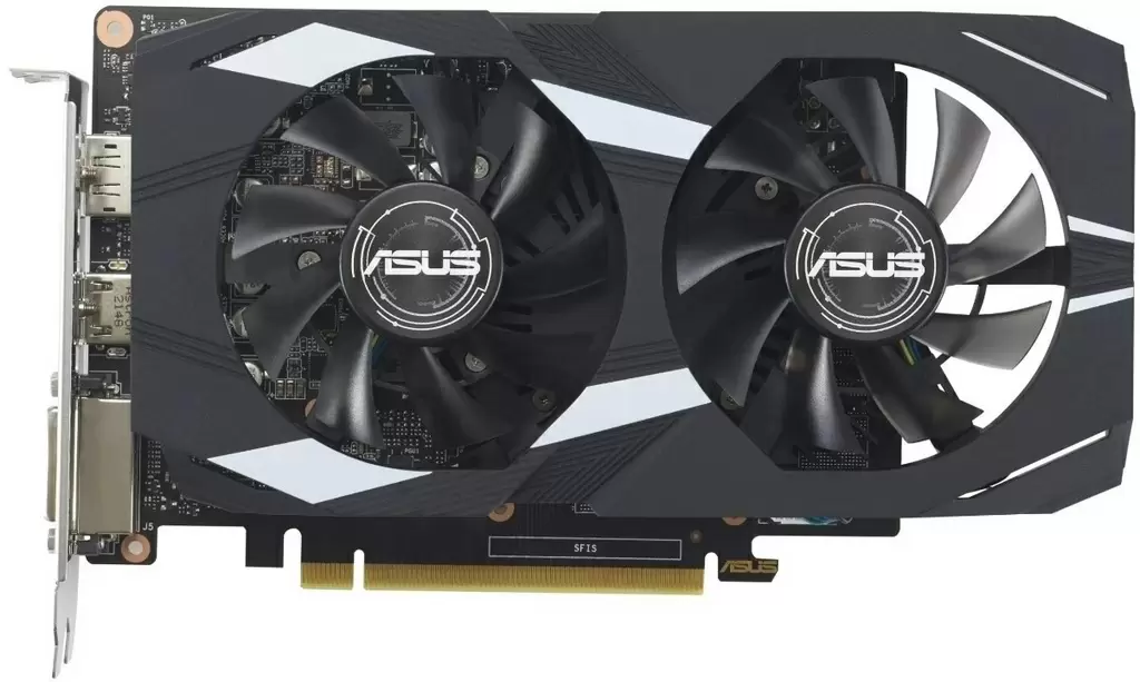 Видеокарта Asus GeForce GTX1650 4GB GDDR6 Dual EVO OC