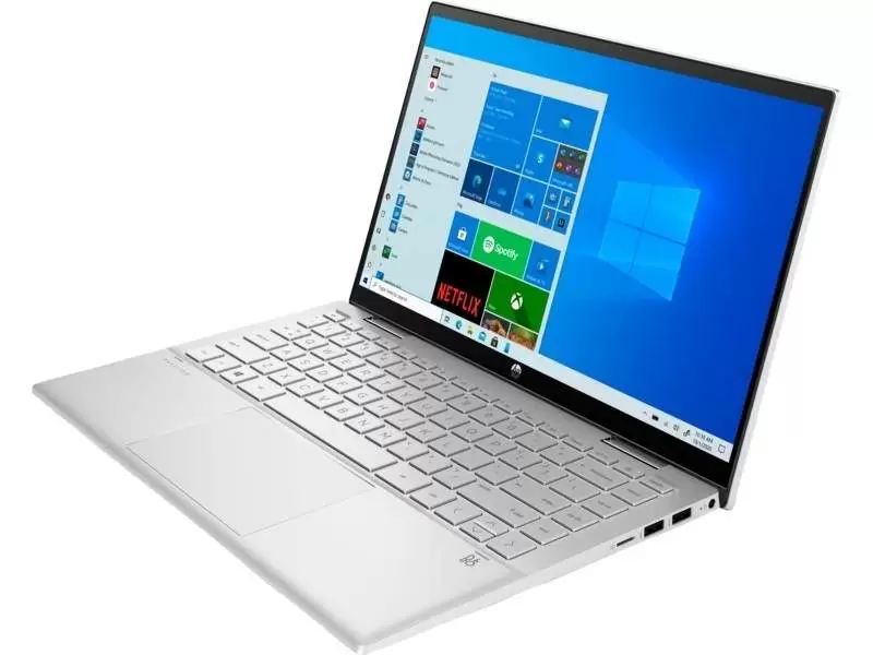 Laptop HP Pavilion 14 x360 14-ek1002ci (14"/FHD/Core i7-1355U/16GB/512GB/Intel Iris Xe/Win11H), argintiu