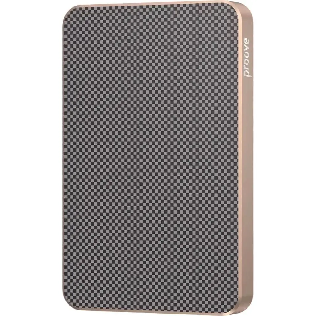Acumulator extern Proove Carbon Slim 22.5W, cafeniu