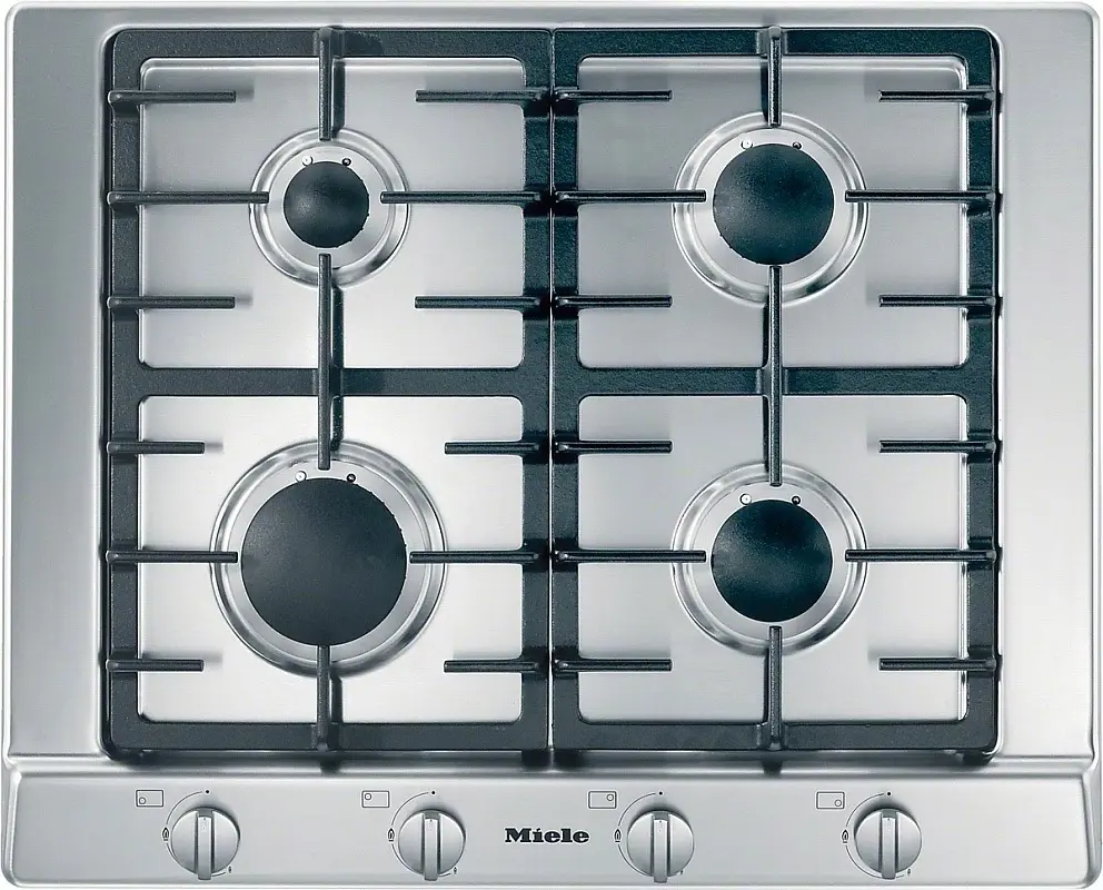 Газовая панель Miele KM 2010, нержавеющая сталь