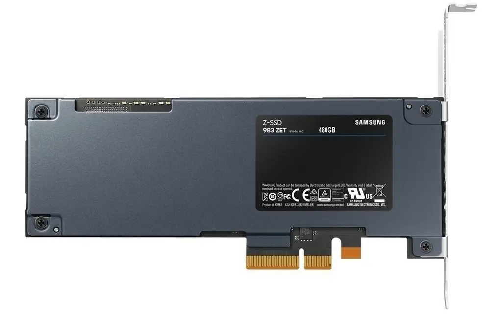 SSD накопитель Samsung 983 ZET M.2 NVMe, 480GB на tehnoparc.md SSD накопитель Samsung 983 ZET M.2 NVMe, 480GB