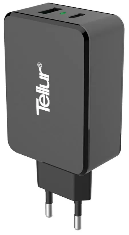 Зарядное устройство Tellur QC 3.0, черный
