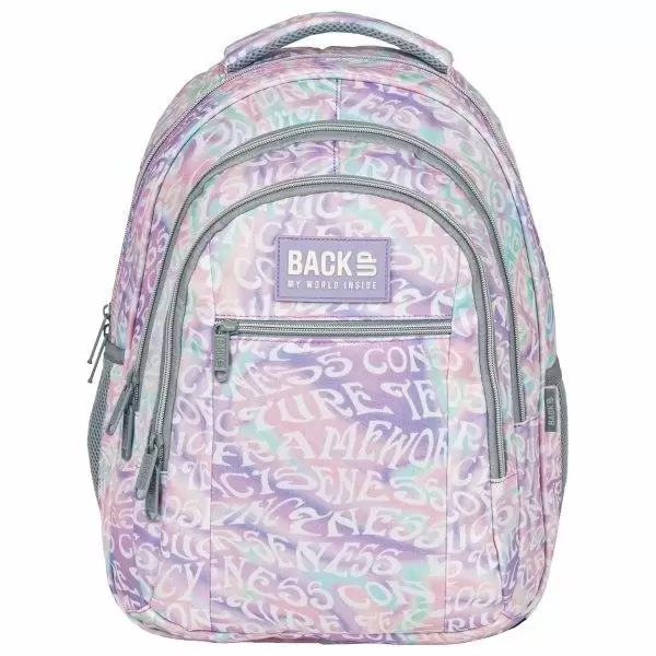 Школьный рюкзак BackUP Cream Lettering PLB6O18