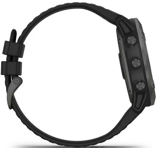 Умные часы Garmin Fenix 6X Sapphire Carbon, серый