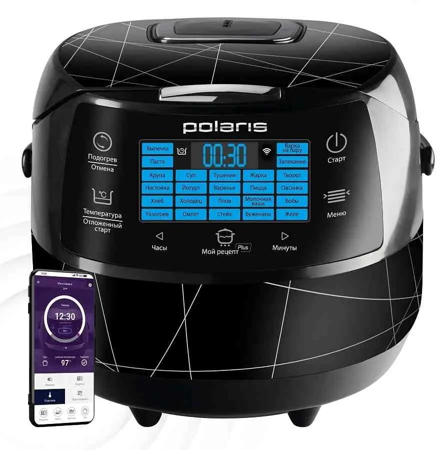 Multifierbător Polaris PMC 5017 Wi FI IQ Home, negru