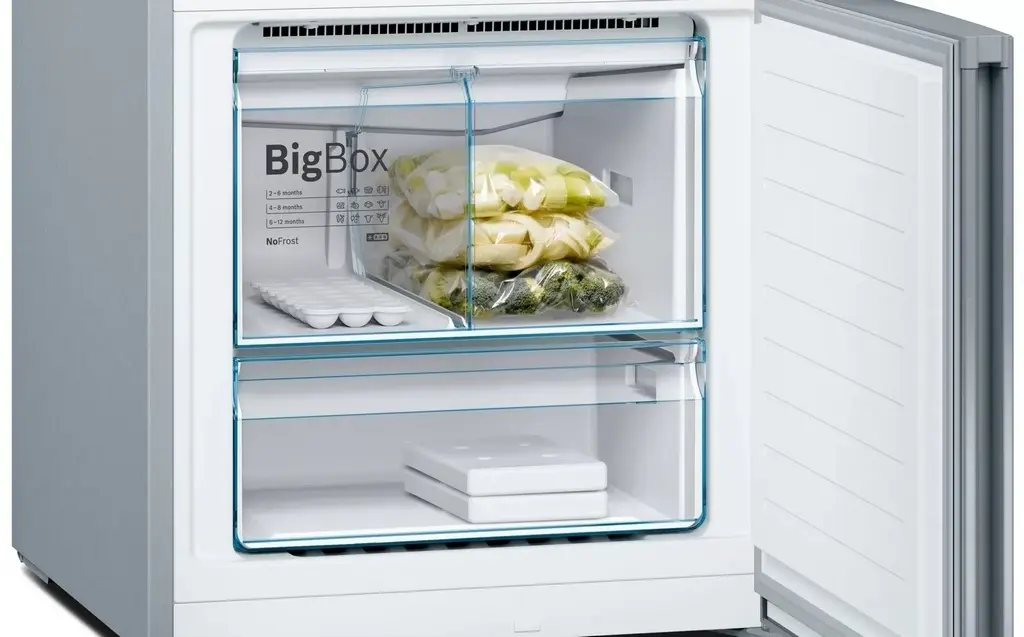 Холодильник Bosch KGN56VI30U, нержавеющая сталь