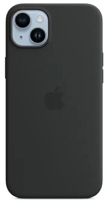 Husă de protecție Apple iPhone 14 Plus Silicone Case with MagSafe, negru