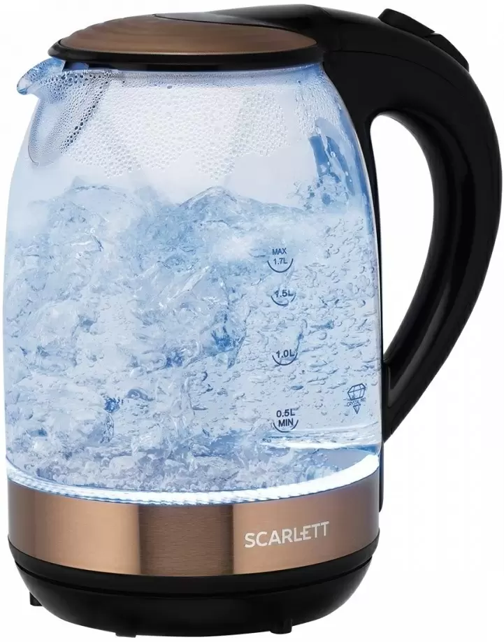Fierbător de apă Scarlett SC-EK27G81, bronz