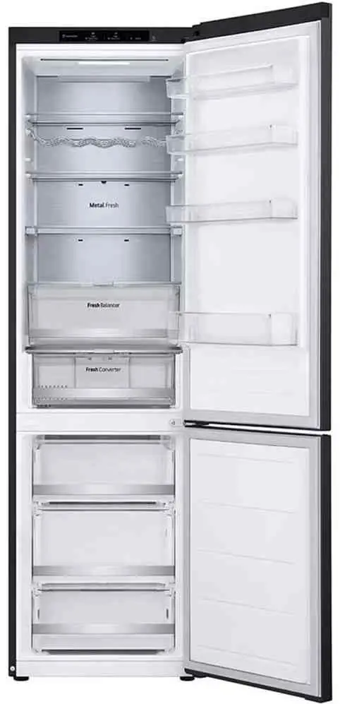Холодильник LG GBV7280AEV, черный
