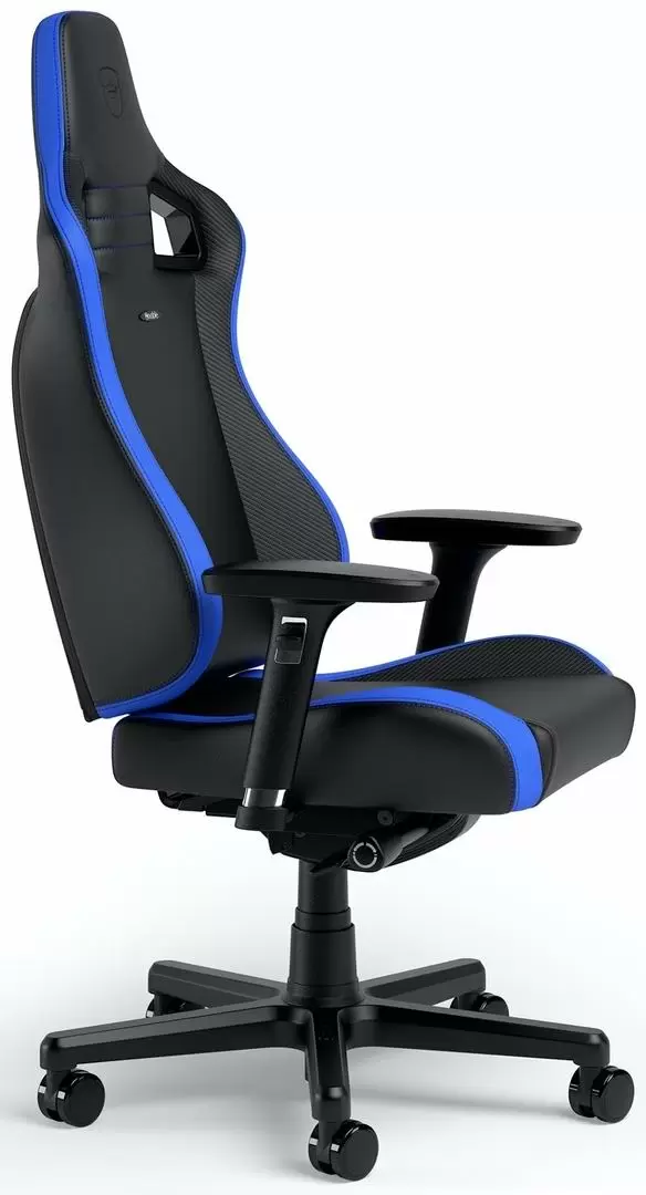 Scaun gaming Noblechairs Epic Compact NBL-ECC-PU-BLU, negru/albastru