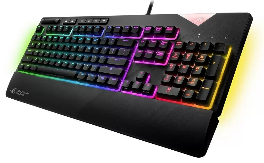 Tastatură Asus ROG Strix Flare Black Switch, negru