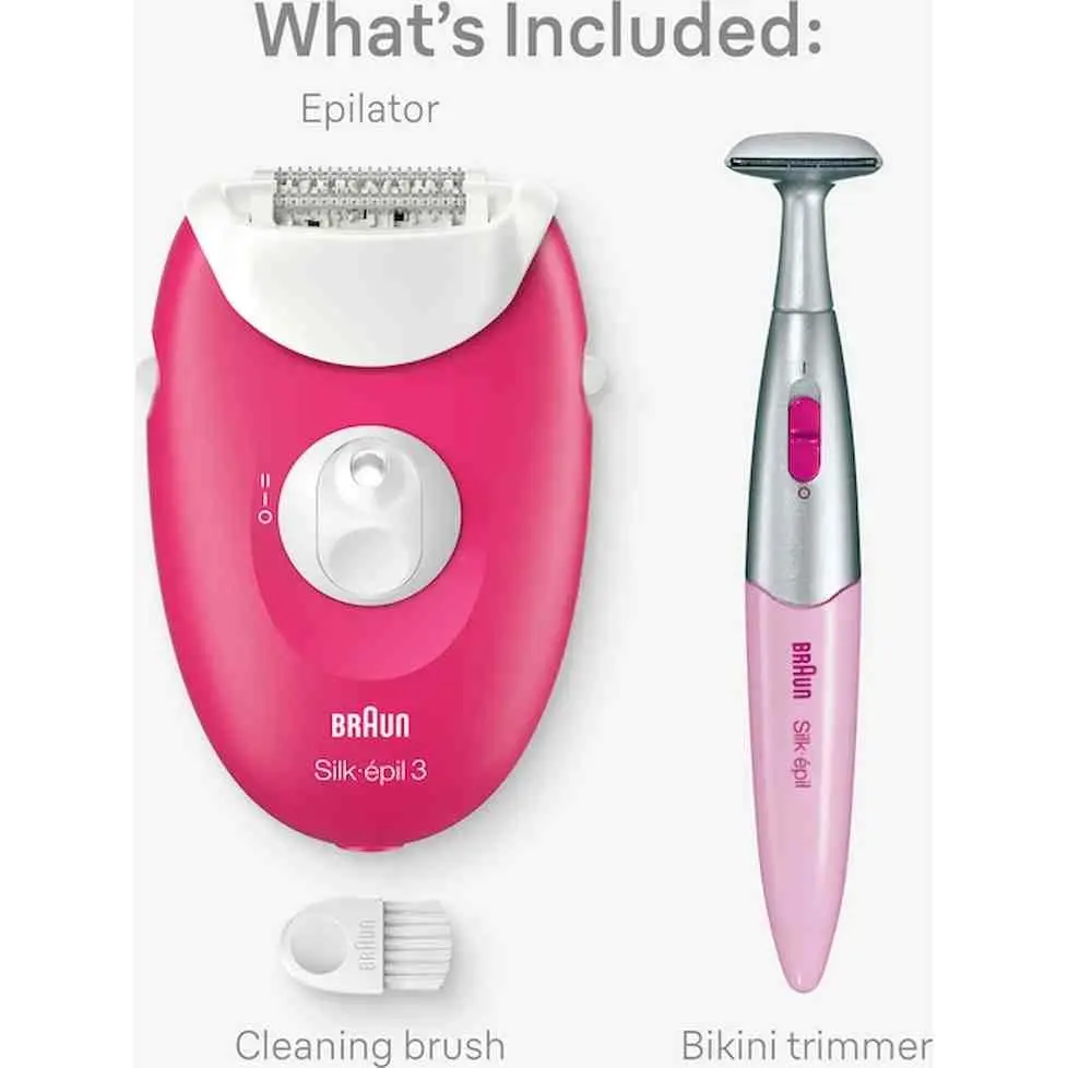 Epilator Braun SE3202, roz pe tehnoparc.md Epilator Braun SE3202, roz