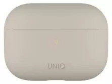 Husă pentru căști Uniq Lino Hybrid Beige for AirPods Pro, bej
