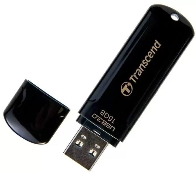 Flash USB Transcend JetFlash 700 16GB, negru