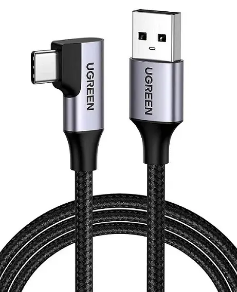 Cablu USB Ugreen USB-A to USB-C 1m 20299, negru