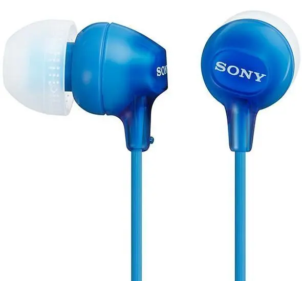 Căşti Sony MDR-EX15AP, albastru